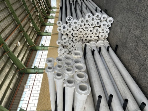 فروش انواع لوله پلیمر درون چاهی متراژ 5 متر